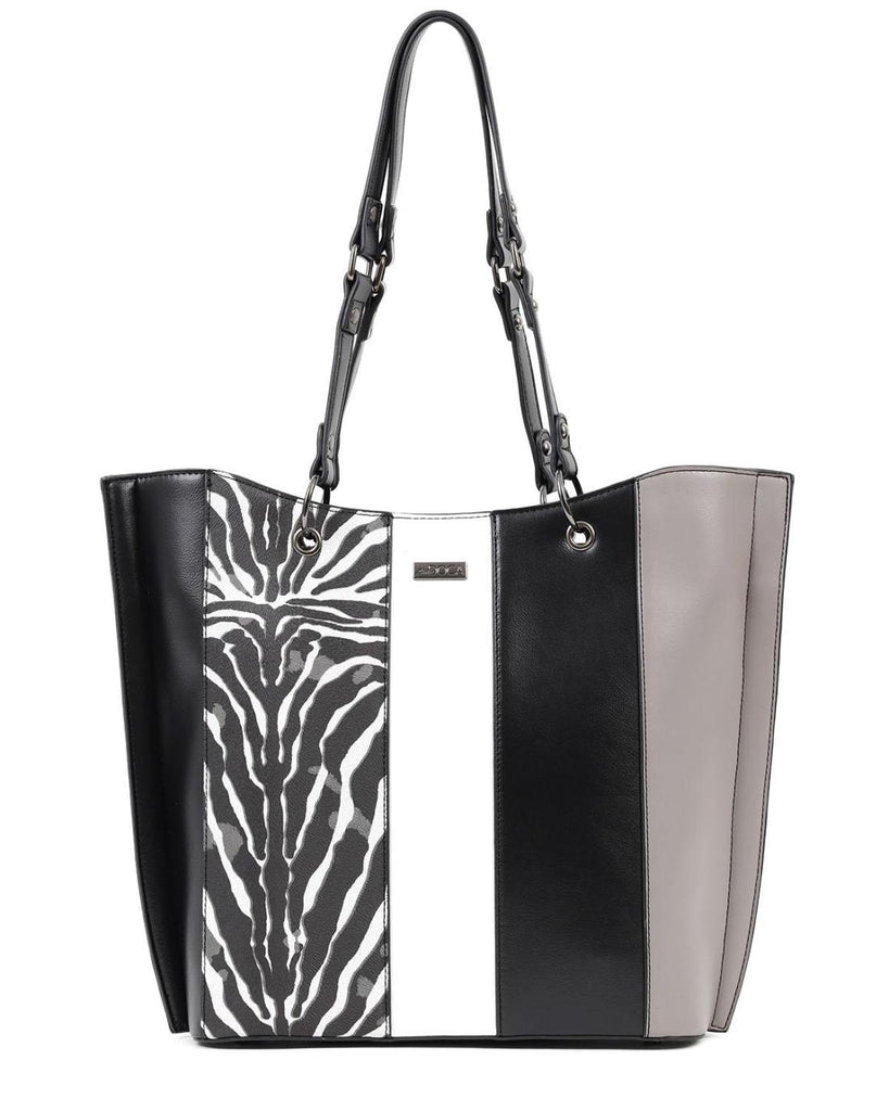 Tσάντα ώμου DOCA animal print ΤΠΤ004000