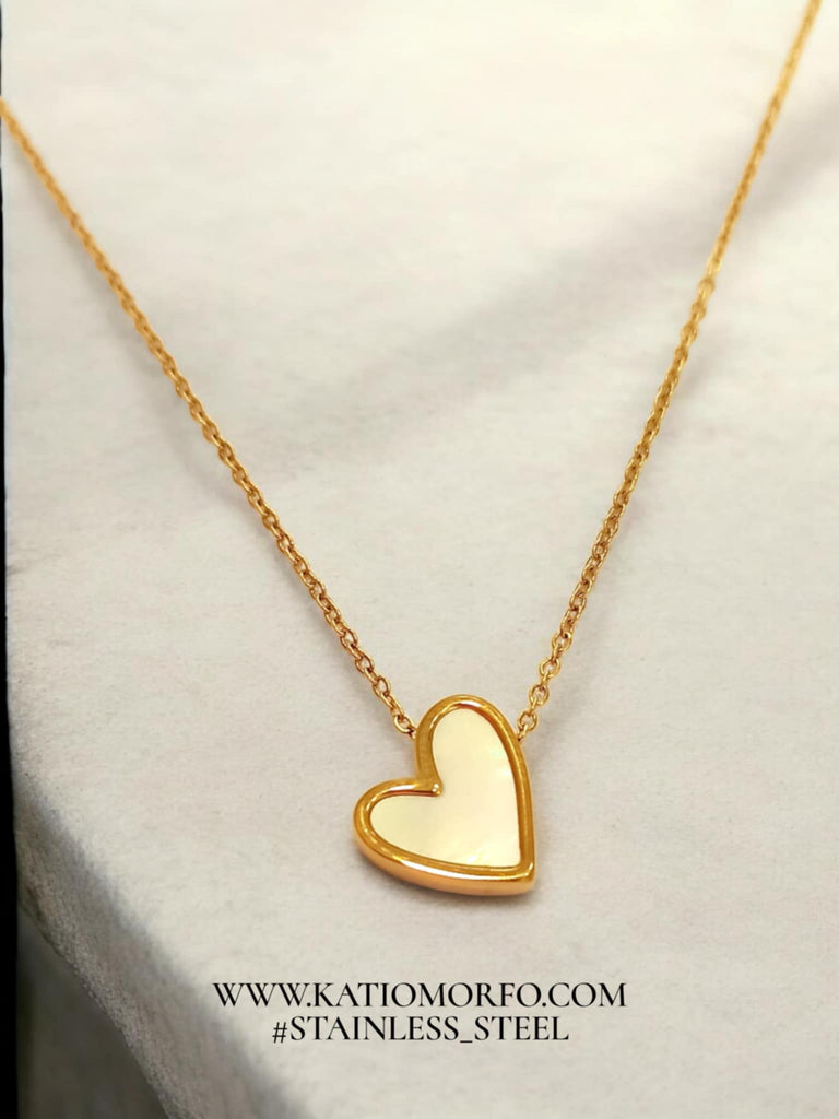 Κολιέ Καρδιά σε Ατσάλι Κ292000
