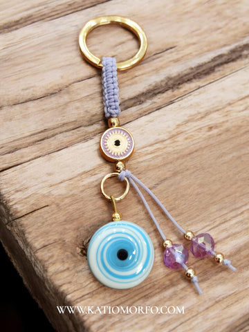 Μπρελόκ με Μάτι σε boho σχέδιο