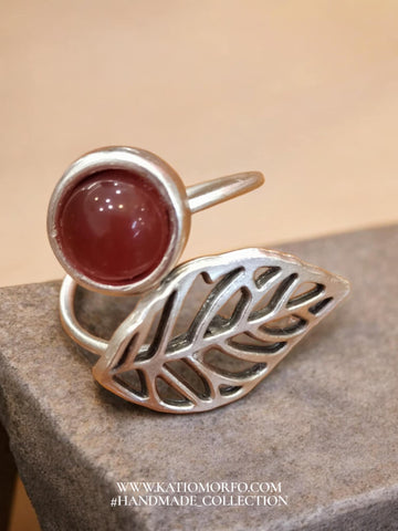 Χειροποίητο έθνικ δαχτυλίδι ζάμακ σε ρυθμιζόμενο μέγεθος Δ279000