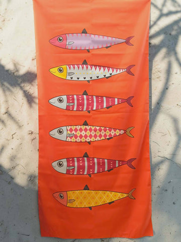 Πετσέτες θαλάσσης suede microfiber απίστευτα απορροφητική & απαλή με λάστιχο για εύκολη μεταφορά