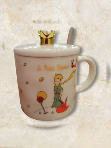 Κούπα Πρίγκιπας με καπάκι και κουταλάκι XM390000