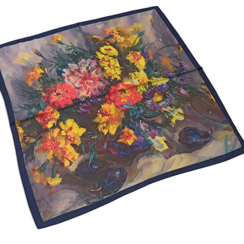 Φουλάρι τετράγωνο 70cm  Φ010000