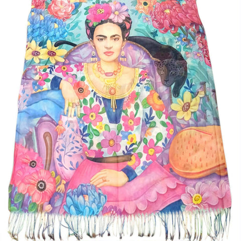 Πασμίνα viscose-μετάξι 180x80cm  Φ003000