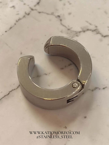 Σκουλαρίκι για λοβό αυτιού Earcuff σε ατσάλι. Σ608000