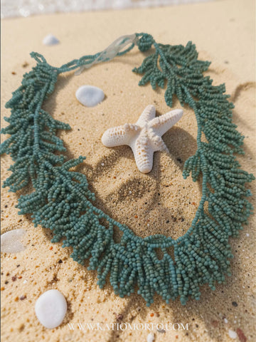 Χειροποίητο κολιέ με χάντρες  Κ311000