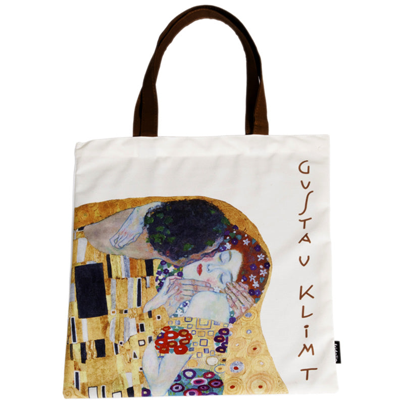 SHOPPING BAG - GUSTAV KLIMT – KISS (FRIDOLIN-GERMANY)  ΤΠΤ224000