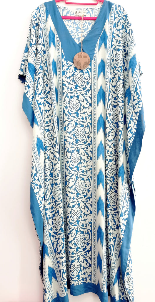 Μακρύ Φόρεμα - Καφτάνι 100% rayon με μαροκινό μοτίβο   Ρ085000
