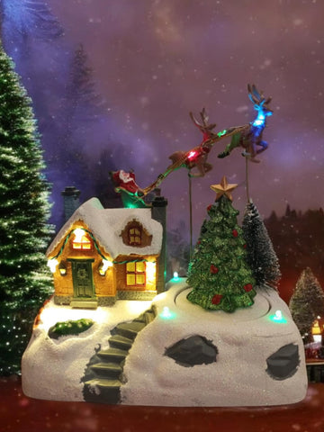 Χριστουγεννιάτικη παράσταση με φώς κίνηση και μουσική XM157000