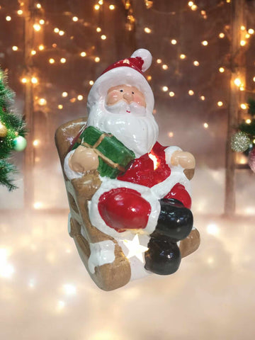 Φωτεινό κεραμικό διακοσμητικό led 14cm XM032000