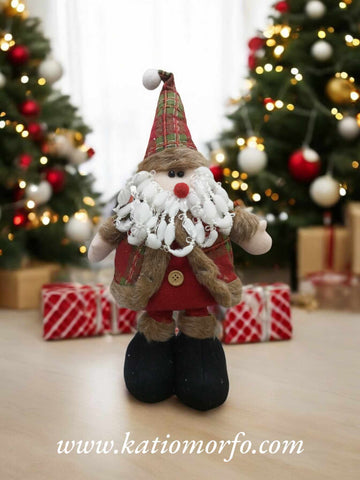 Λούτρινος Αϊ Βασίλης 50cm XM016000