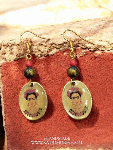 Χειροποίητα Σκουλαρικια σε vintage σχέδιο  Σ543000