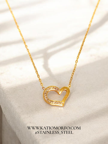 Κολιέ Καρδιά σε Ατσάλι Κ295000