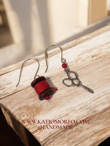 Χειροποίητα Σκουλαρικια σε vintage σχέδιο Σ547000