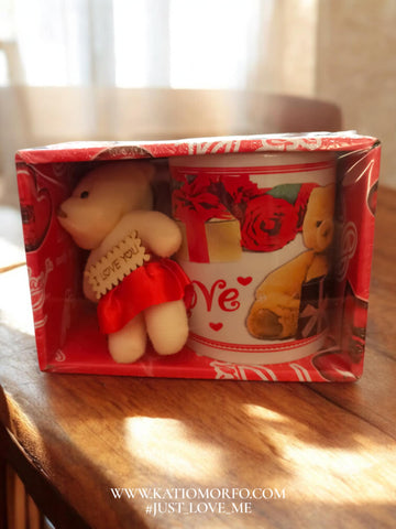 Κούπα κεραμική 330ml με Αρκουδάκι σε συσκευασία δώρου