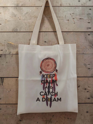 Τσάντα ώμου καμβάς 34x38cm. ΤΠΤ094000