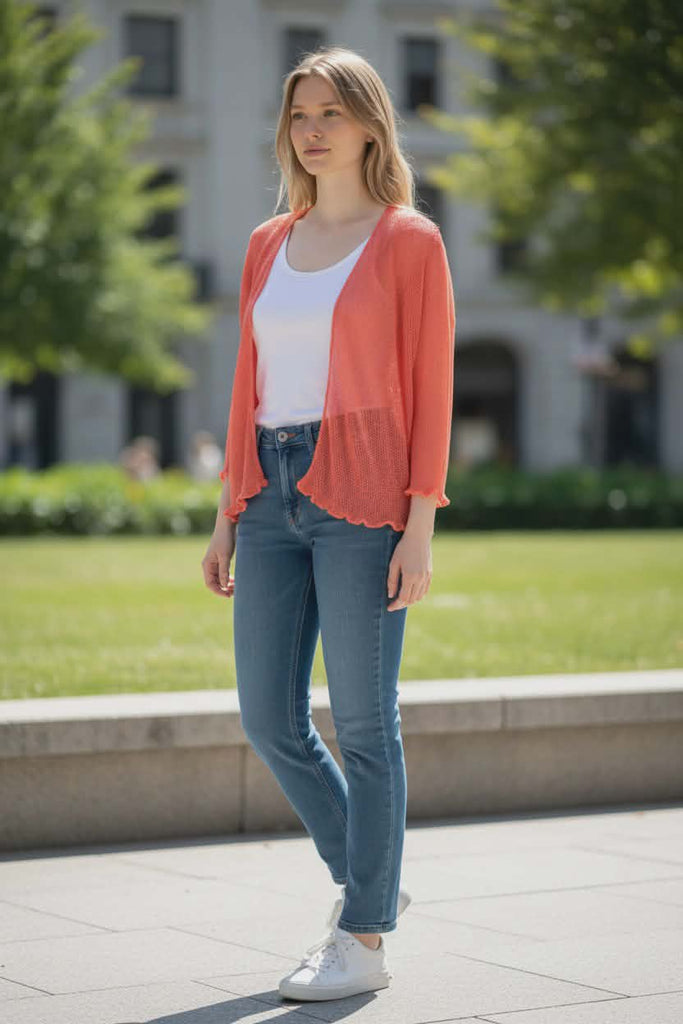 Πλεκτό ζακετάκι μπολερό  Ρ26021000