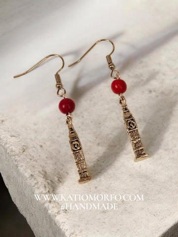 Χειροποίητα Σκουλαρικια σε vintage σχέδιο  Σ544000