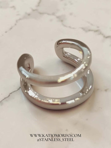 Σκουλαρίκι για λοβό αυτιού Earcuff σε ατσάλι. Σ602000