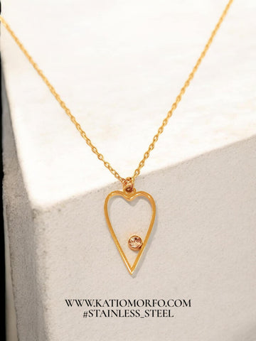 Κολιέ Καρδιά σε Ατσάλι Κ289000