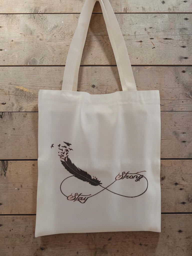 Τσάντα ώμου καμβάς 34x38cm. ΤΠΤ095000