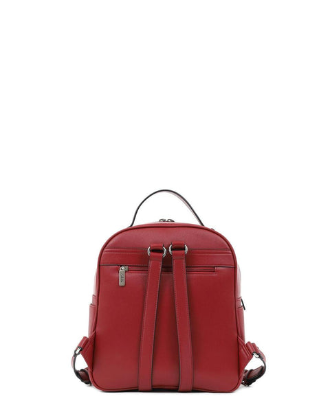 Γυναικεία τσάντα πλάτης DOCA σε κόκκινο χρώμα. ΤΠΤ218000