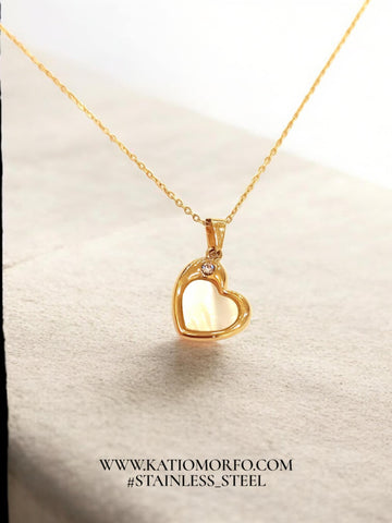 Κολιέ Καρδιά σε Ατσάλι Κ287000