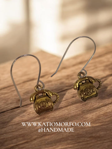 Χειροποίητα Σκουλαρικια σε vintage σχέδιο Σ546000