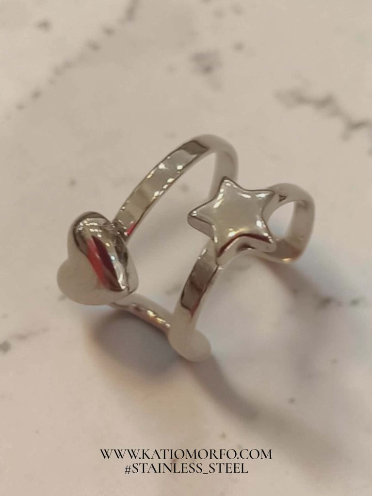 Σκουλαρίκι για λοβό αυτιού Earcuff σε ατσάλι. Σ603000