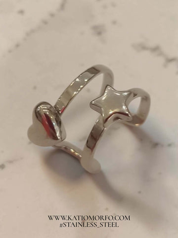 Σκουλαρίκι για λοβό αυτιού Earcuff σε ατσάλι. Σ603000
