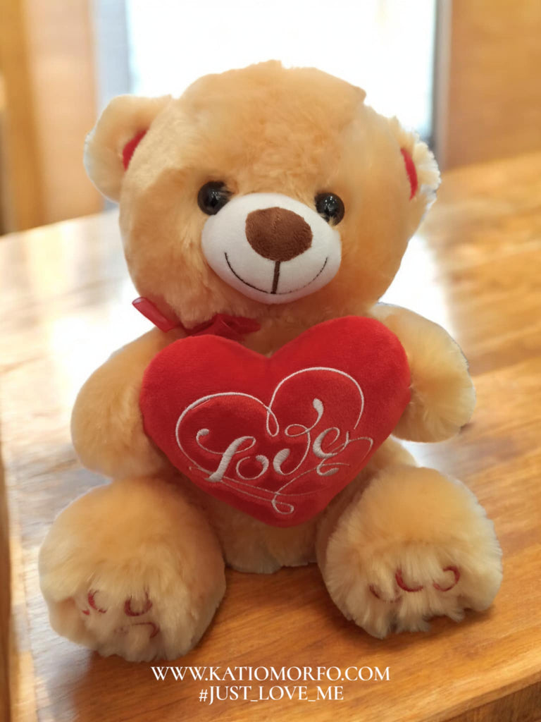 Αρκουδάκι μεγάλο με Καρδιά ~30cm