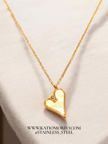 Κολιέ Καρδιά σε Ατσάλι Κ291000