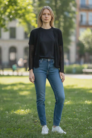 Πλεκτό ζακετάκι μπολερό  Ρ26019000