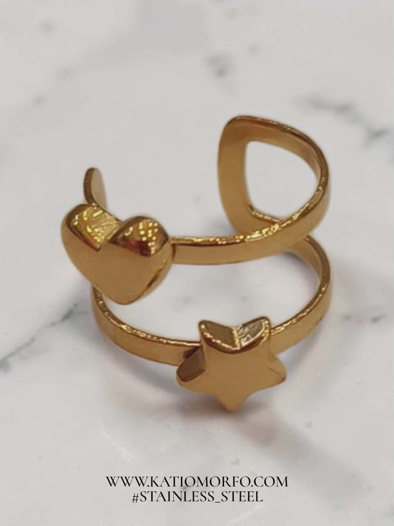 Σκουλαρίκι για λοβό αυτιού Earcuff σε ατσάλι. Σ601000