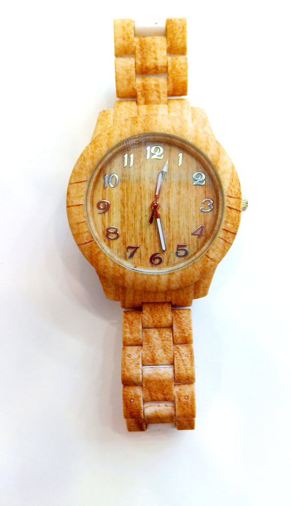 Ρολόι σε απομίμηση ξύλου (Κωδ:Β333500)